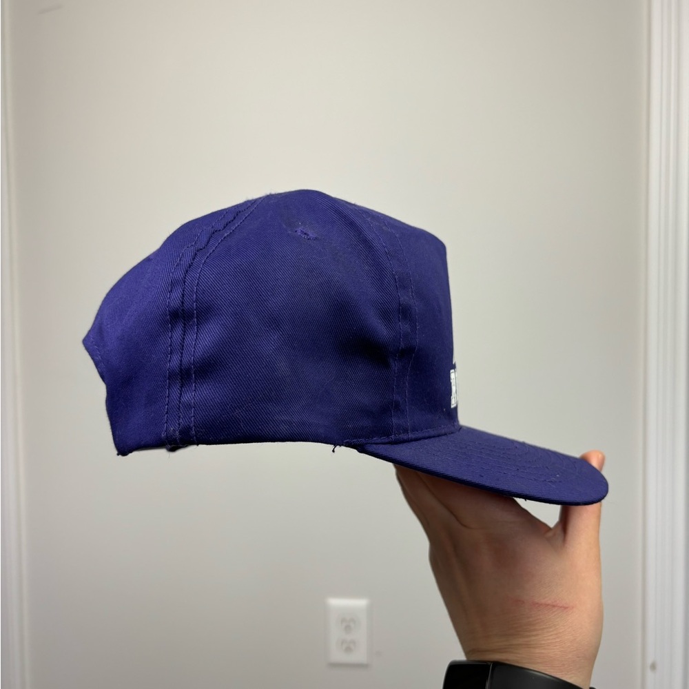 Vintage 90s colorado rockies purple snapback hat - Picture 4 of 9